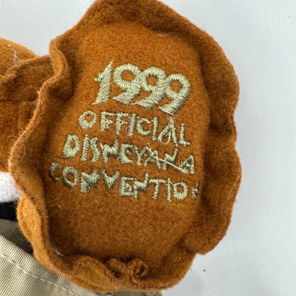 VTG Disney 1999 Official Disneyana Convention Safari Adventure Minnie Bean Bag - Picture 3 of 5